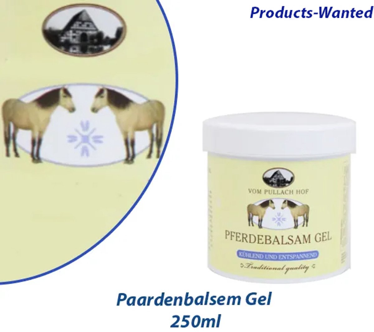 2-Potten Paardenbalsem Gel 250ml