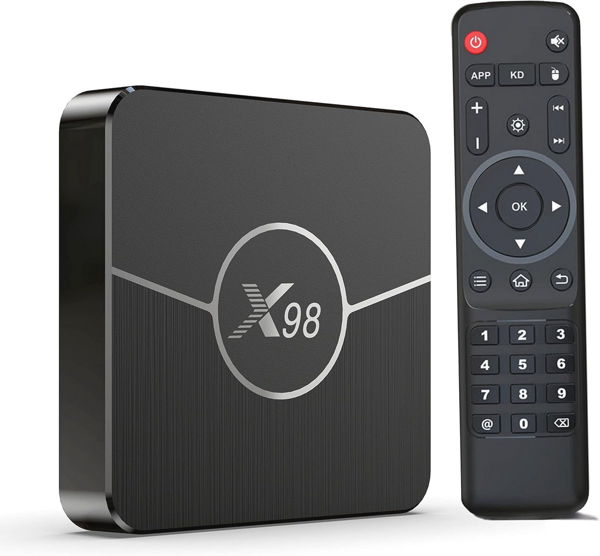 Smart TV Box Android 11 met 2GB RAM en 16GB ROM voor 8K weergave