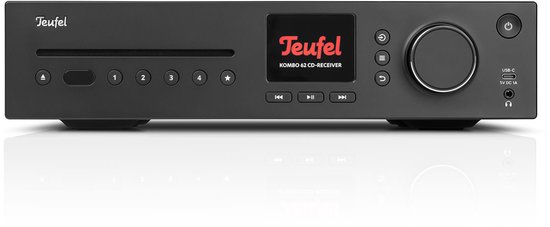Teufel THEATER 500s KOMBO 2 - Stereo-set met boekenplankspeakers & cd-receiver - Bluetooth, wifi, Spotify Connect, DAB+, HDMI van Teufel — afbeelding 4