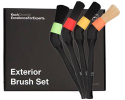 Koch Chemie Exterior Brush Set | Detailing Brushes - 4-delig