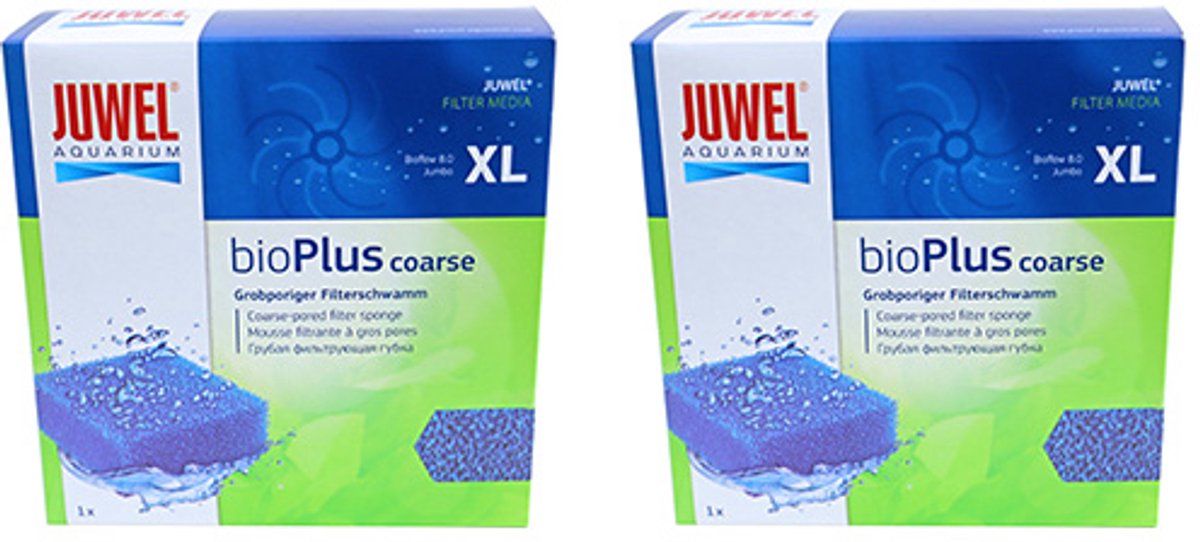 Juwel filterspons grof, voor Jumbo en Bioflow XL/8.0 - per 2 verpakkingen