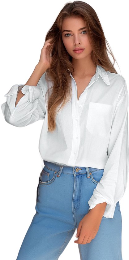 Chemise - Blanc - Oversize
