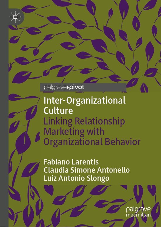 Inter Organizational Culture - cover