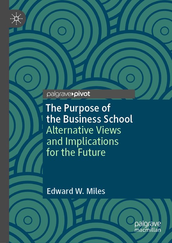 The Purpose of the Business School - cover