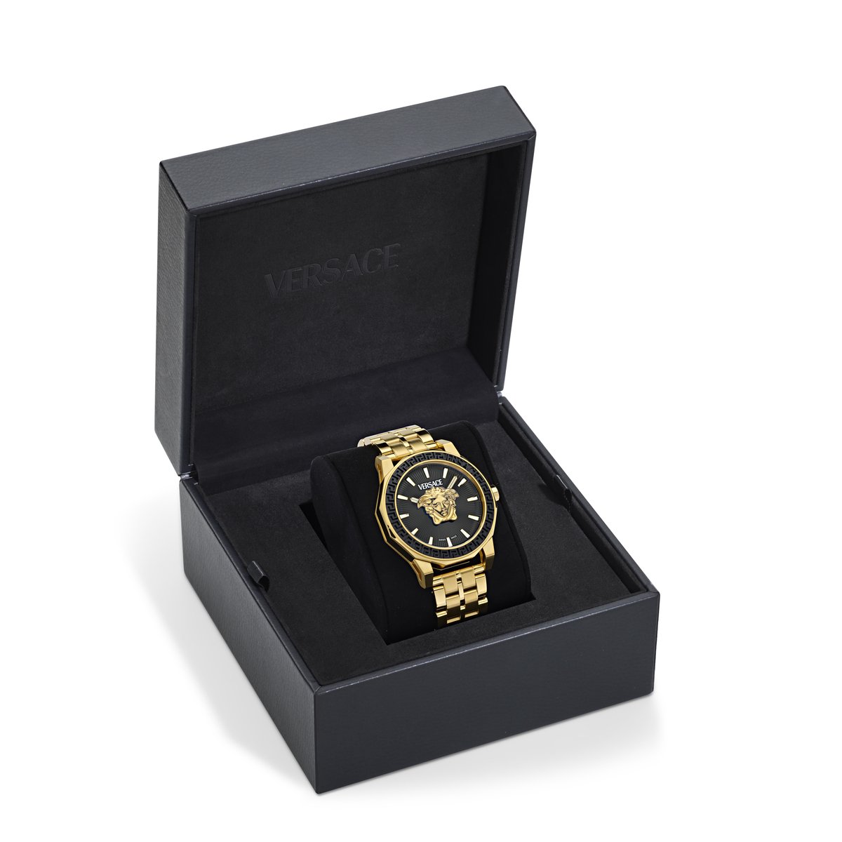Versace Medusa Deco VE9I00424 Horloge - Staal - Goudkleurig - Ø 43 mm