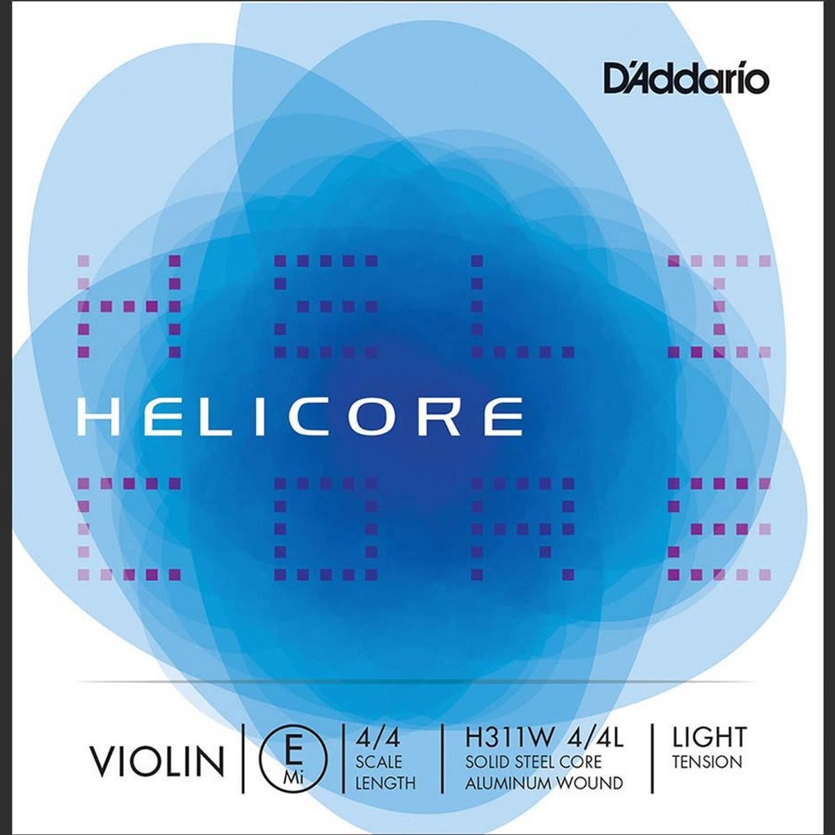 D'Addario H311W-44L violin string E-1 4/4, light, aluminum wound