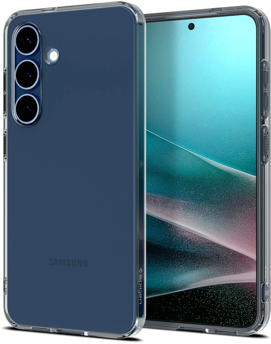 Spigen Liquid Crystal Backcover geschikt voor Samsung Galaxy S25 - Space Crystal