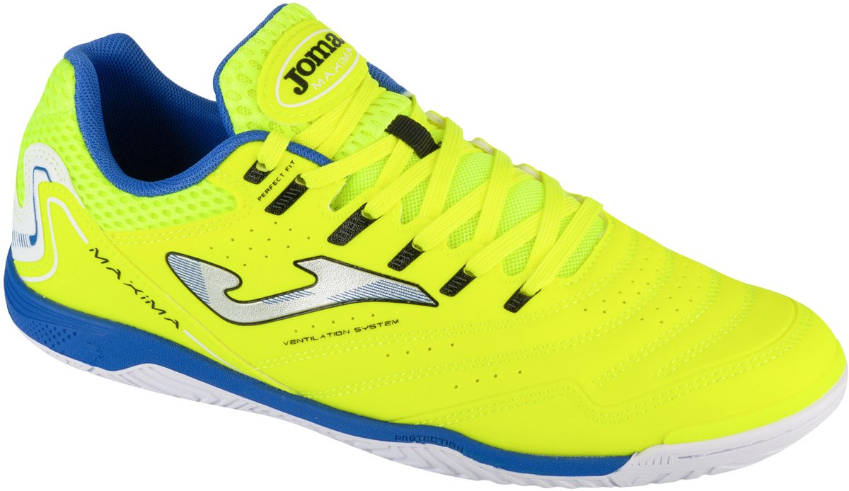 Joma Maxima 25 MAXS IN, Mannen, Geel, Indoorschoenen, maat: 44,5