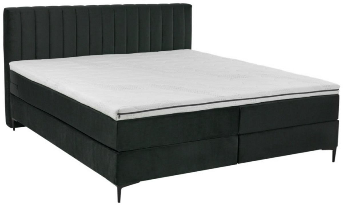 Nessa® - 160x200 Boxspring Cindy - Blauw - Complete Boxspring - Inclusief Topper