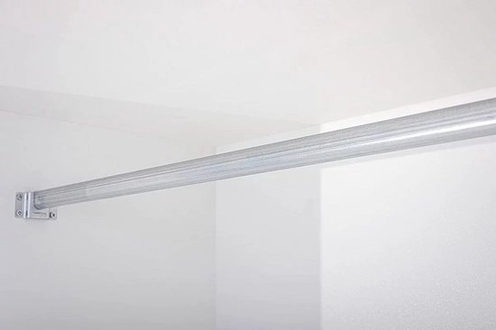 Schuifdeurkast LARA 01 – 2-deurs kledingkast met spiegel, legplanken en kledingroede – modern design – 150x200x61 cm - LARA 01 (Sonoma + Wit)