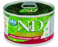 N&D Prime puppy natvoeding Kip 140 gr. - per 6 stuks