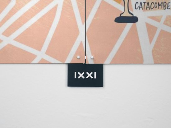 IXXI Paris Illustration, Revista Design & Art in Maps - 100 x 140 cm - Support d'accrochage gratuit - Grande décoration murale et posters - Design graphique