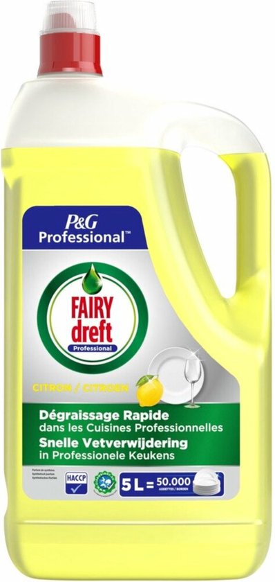 Dreft Washing Up Liquid Lemon - 5 liter