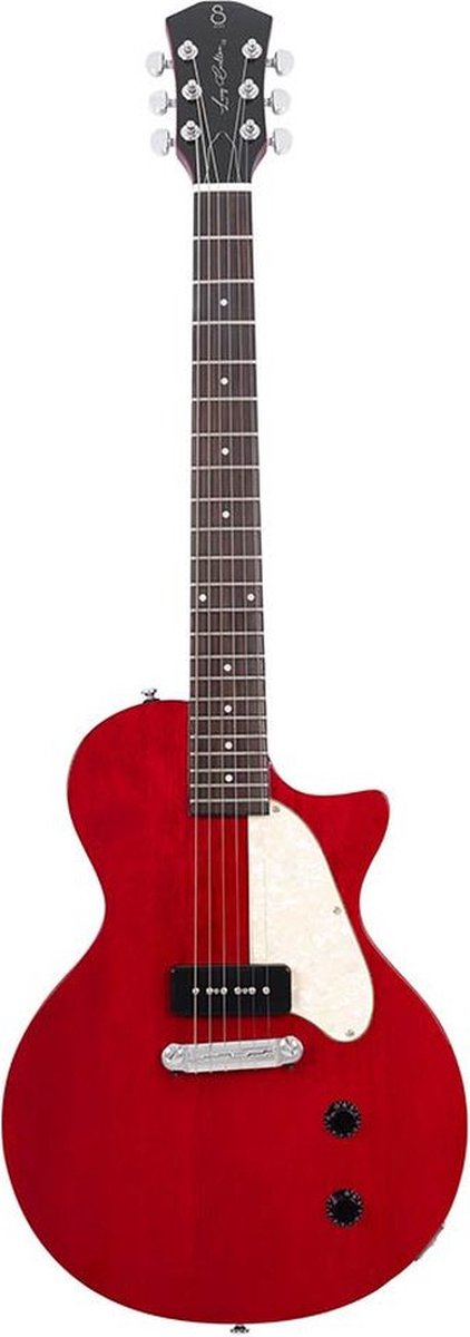Sire Guitars L3 P90/CH Mahonie elektrische gitaar L-stijl, kersenrood