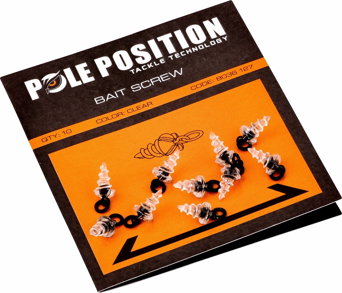 Pole Position Bait Screw - Boiliestoppers