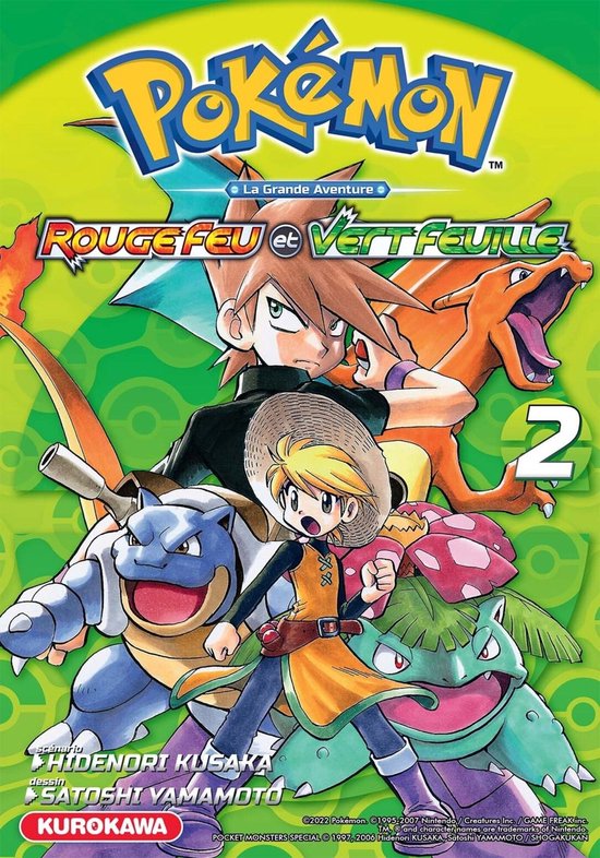 Pokémon 2 - Pokémon - Rouge Feu et Vert Feuille - tome 02