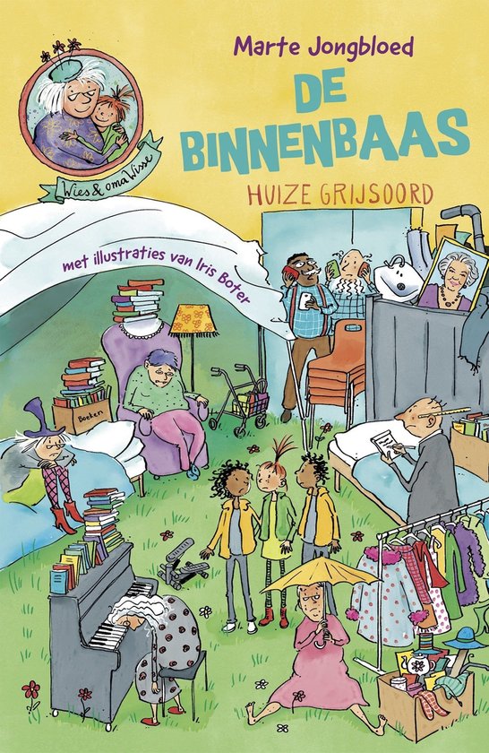 Wies en oma Wisse 5 - De binnenbaas - cover