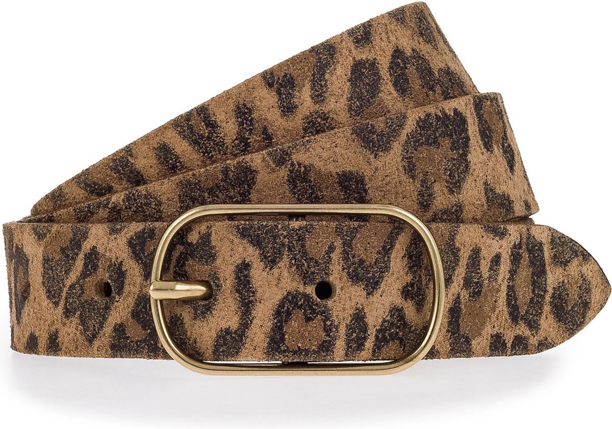 Vanzetti Riem Leer - Dames - 110 cm - taupe-dark brown
