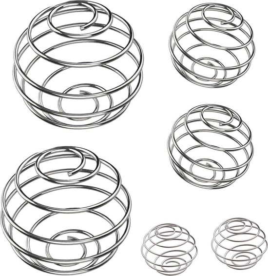 12 stuks blender mengen bal draad garde roestvrij staal shaker