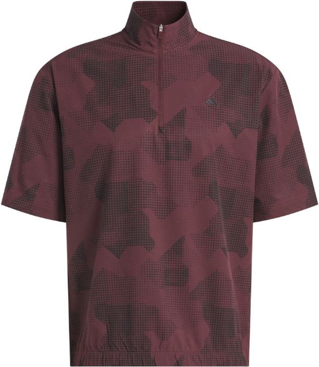 Adidas Heren Golfpullover Windbreeker Zwart