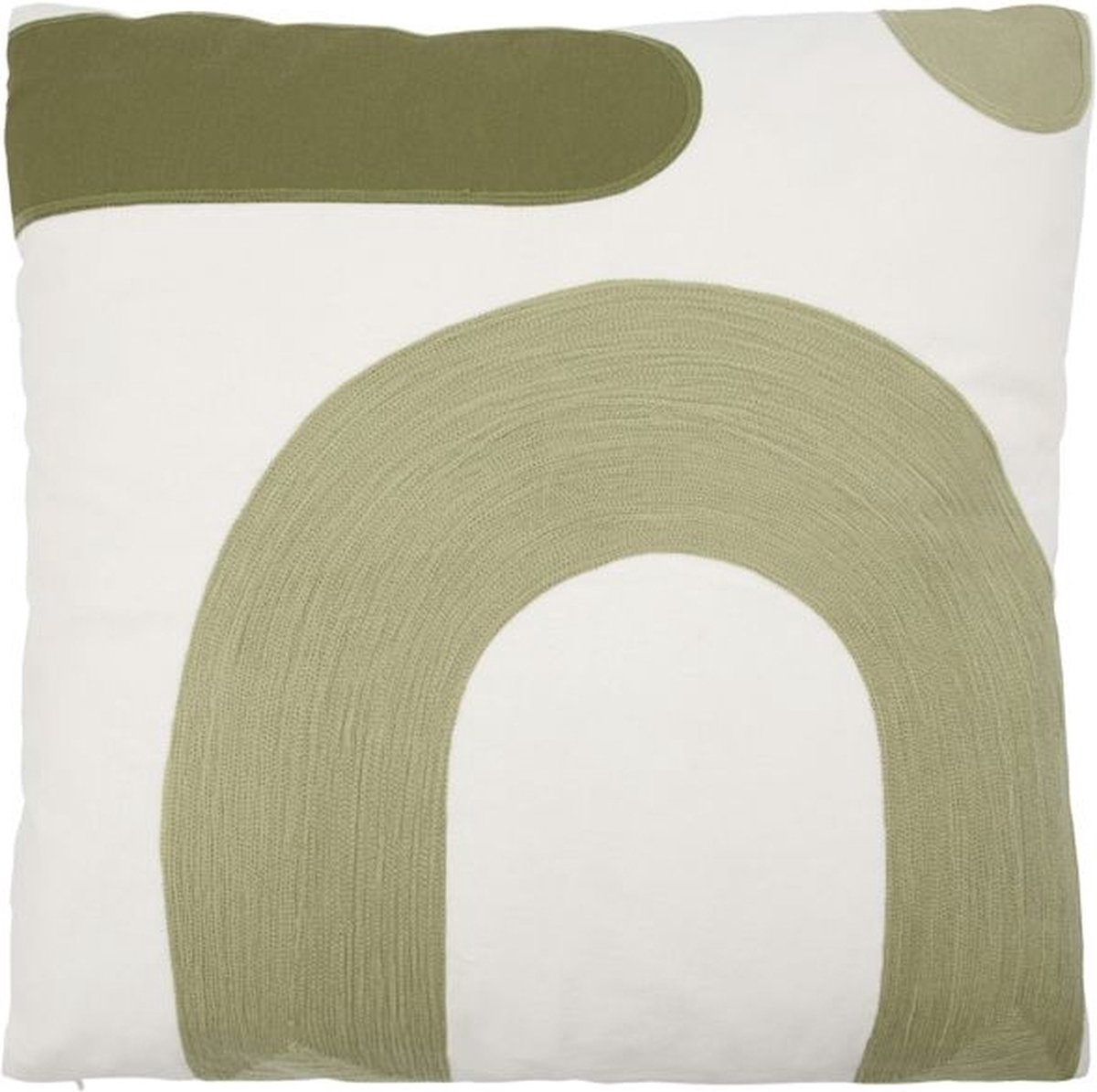 Kussenhoes Curve groen 50x50cm