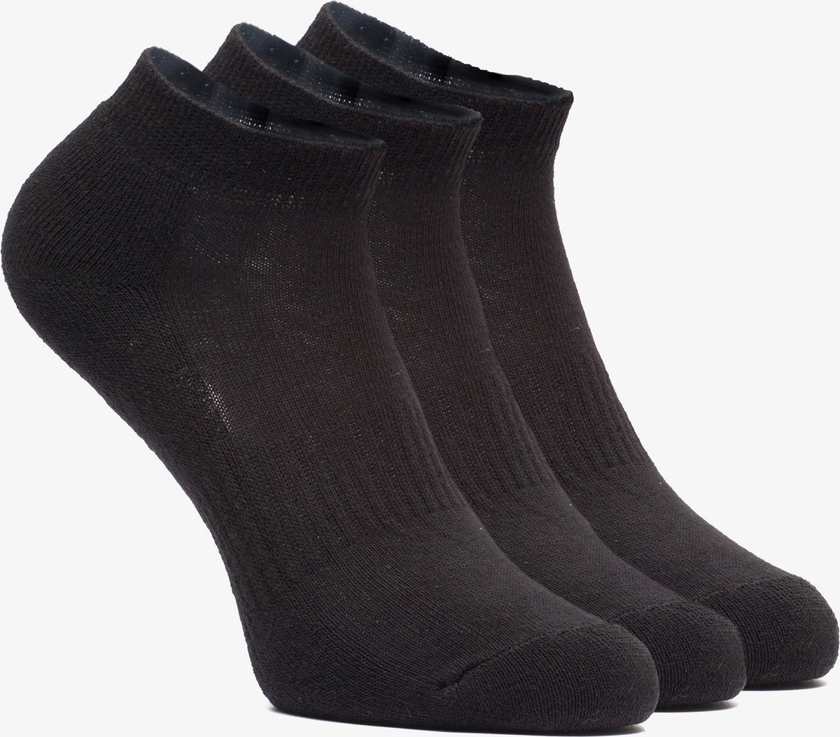 3 paar Osaga sneakersokken - Zwart - Maat 39/42