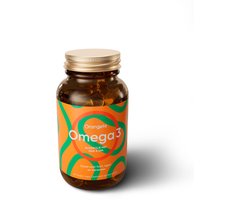 Orangefit Orangefit Vegan Omega 3 - 60 capsules - Algenolie - DHA & EPA - Supplementen - Voor Hart, Ogen & Hersenen - 60 stuks