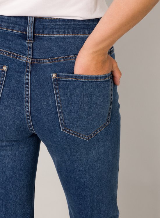 BASE LEVEL Arin Bottoms - Mid Blue - maat W40 / L30