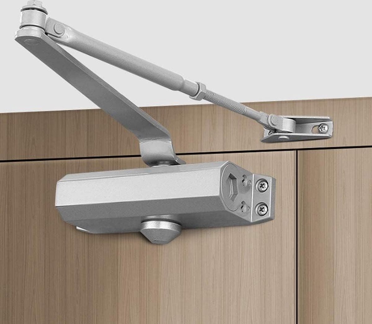 Verstelbare Automatische Lente Hydraulische Deur Sluiting - Heavy Duty Brand Rated - Deurgewicht 25-45kg .