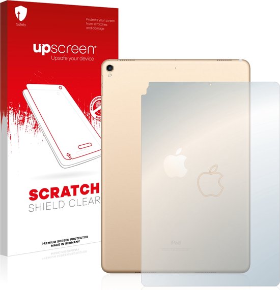 upscreen - Protection d'écran pour Apple iPad Pro 10.5" 2017 (Arrière) - Film Film de protection transparent