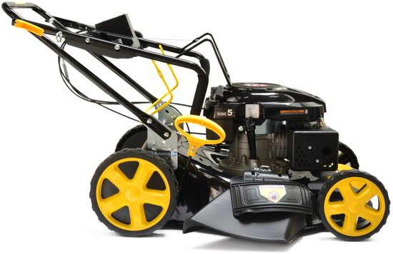 John Gardener Zelfrijdende grasmaaier - 51 cm snijbreedte - 7 hoogtestanden - 196cc motor - Grote achterwielen van John Gardener — afbeelding 3