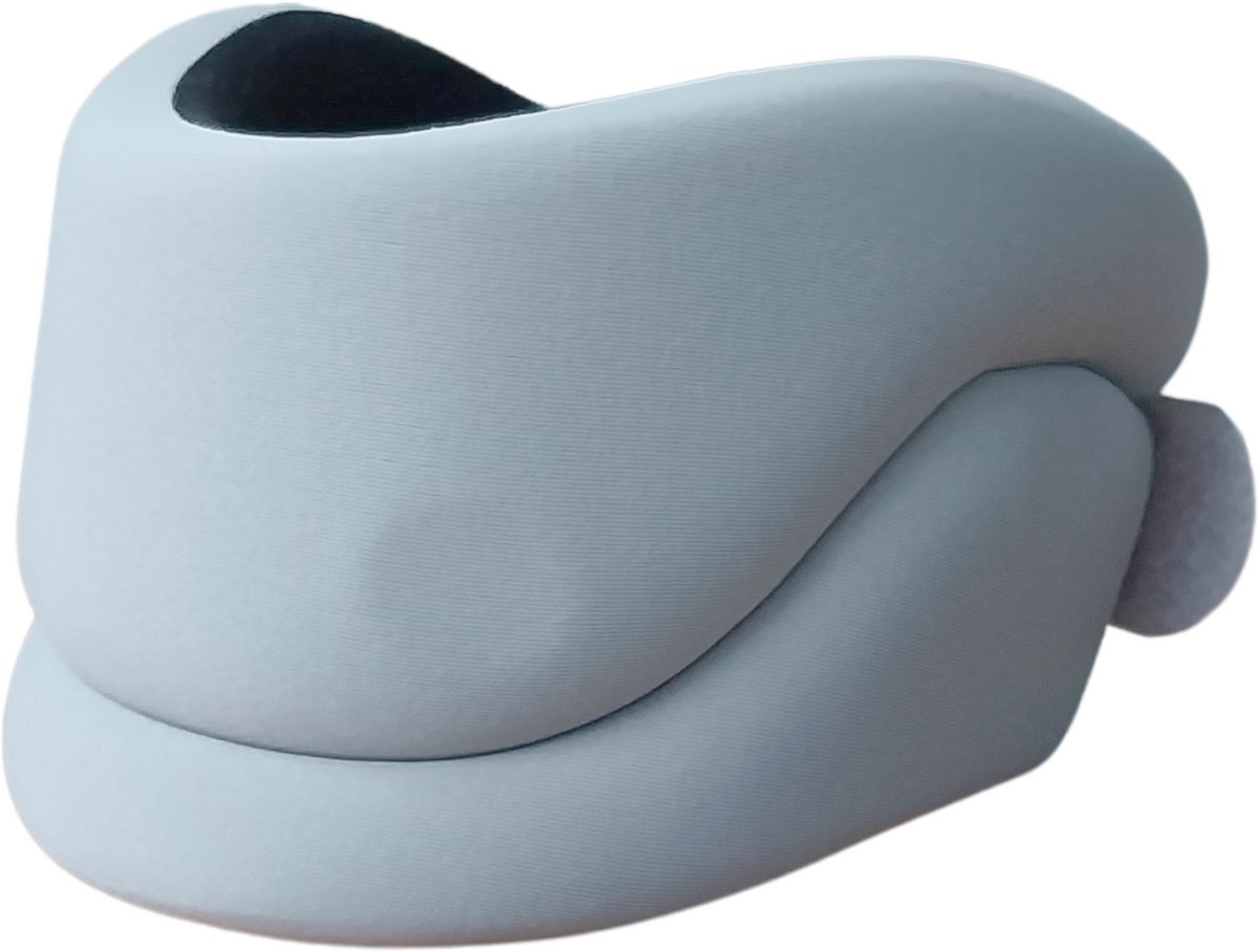 Anti Snurk Nekbrace Anti Snurk Kussen - Premium Design - Nekkraag - Nek Brace - Verminderd Snurken - Nekband - Anti Snurk Producten - Grijs - One Size