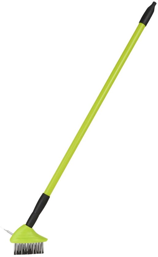 Keltin Telescopische draadborstel met schraper - verstelbare steel - 80 mm werkbreedte - kunststof handvat — afbeelding 2