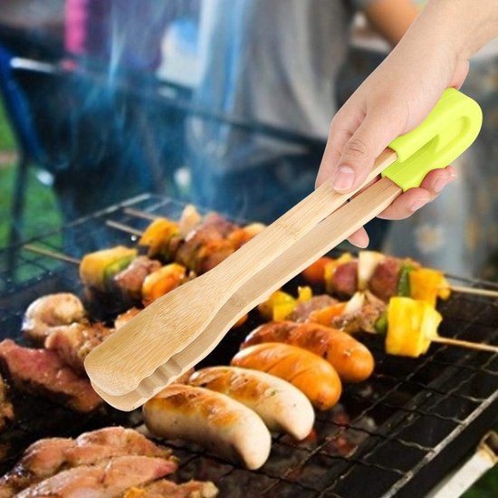 Houten BBQ Tang met Bieropener Nu Voor Maar € 3,95 Bij