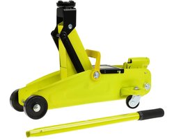 Keltin Hydraulische krik - 2 ton - Stalen wielen - Draaghandvat - Verstelbare hoogte
