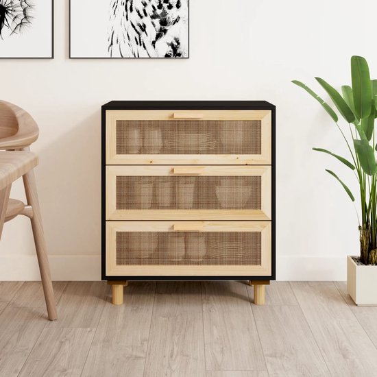 Moderne keuken met de look van walnoothout