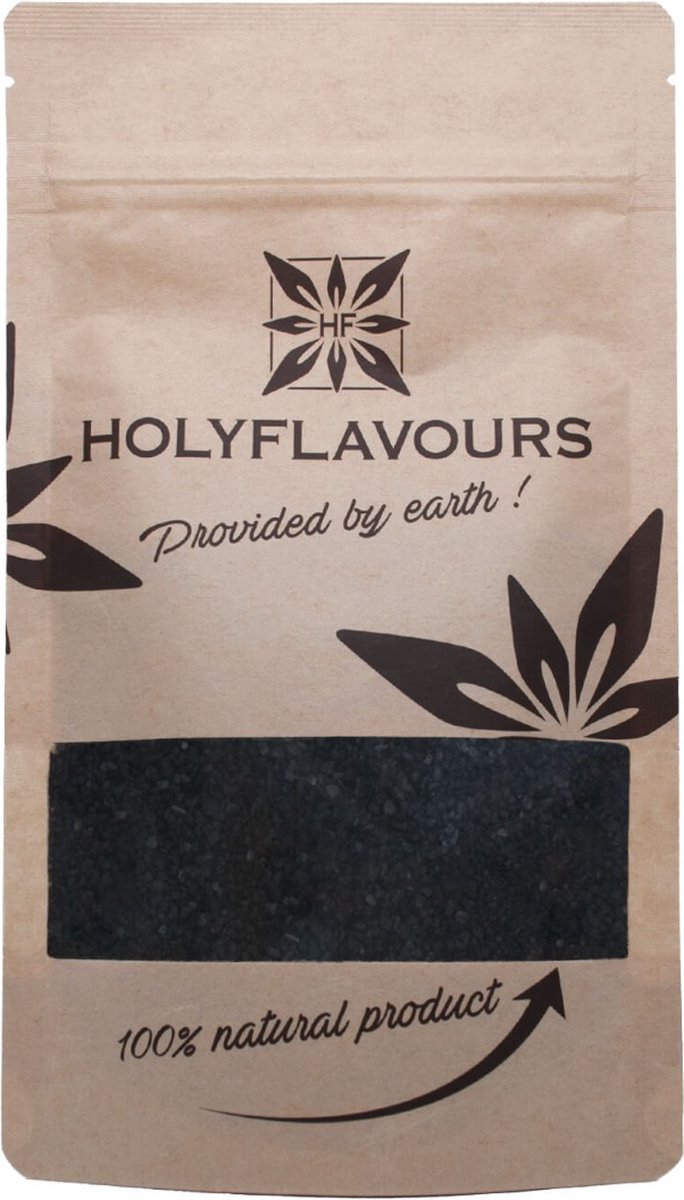 Hawaii Zout Black Lava Zwart 1-2 mm - 100 gram - Holyflavours