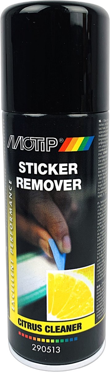 MoTip Citrus Reiniger & Sticker Verwijderaar spuitbus - 200ml