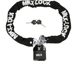 Kettingslot Scooter MKX Lengte 120cm 10mm Dikke Schakel U-lock