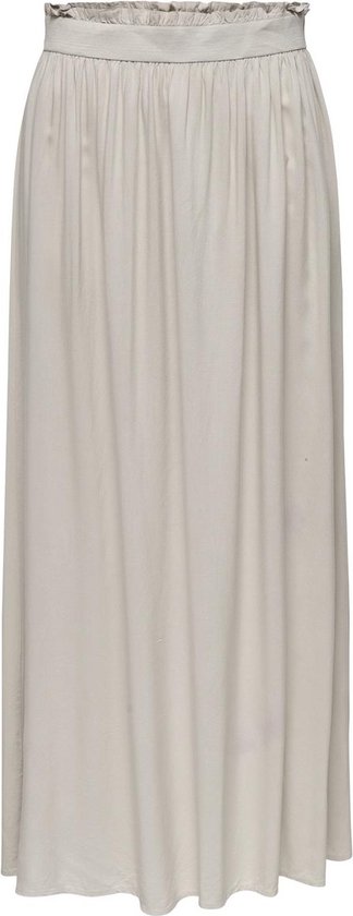 ONLY ONLVENEDIG LIFE LONG SKIRT WVN NOOS Dames Rok - Silver Lining