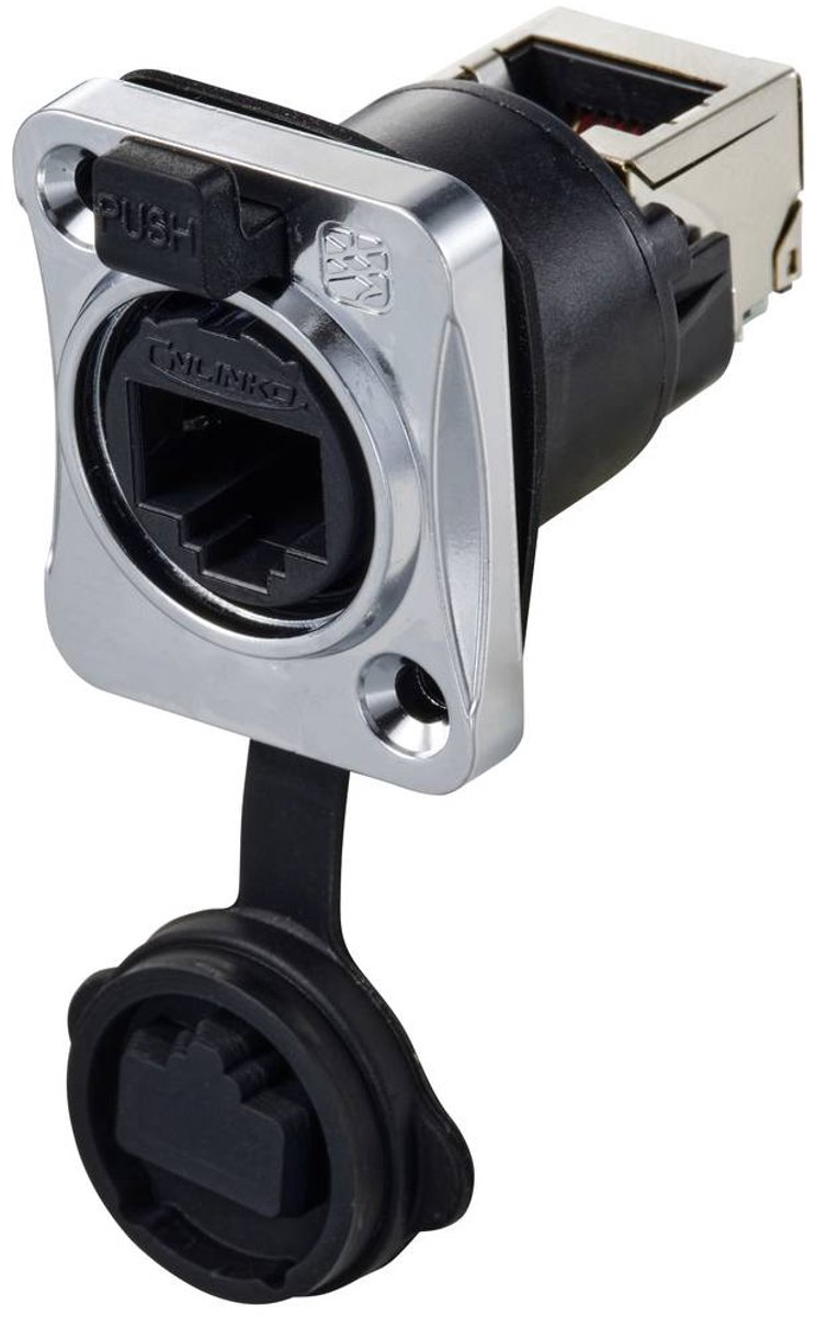 TRU COMPONENTS Inbouwbus, haaks TC-12770432 Invoerhulp voor RJ45 1 stuk(s)