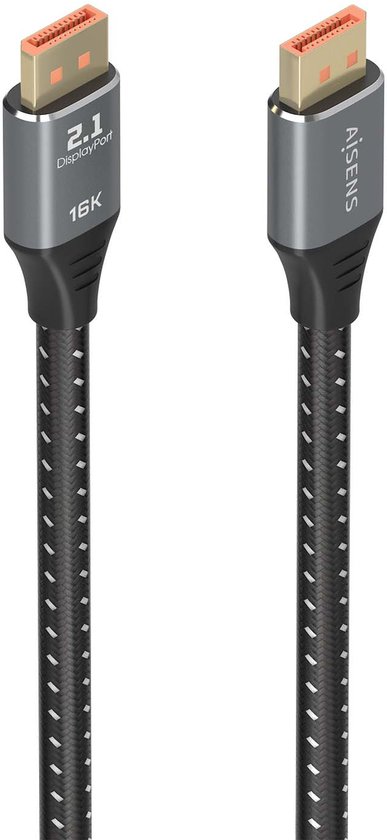 AISENS A158-0903, 2 m, DisplayPort, DisplayPort, mâle, mâle, 15 360 x 8 640 pixels