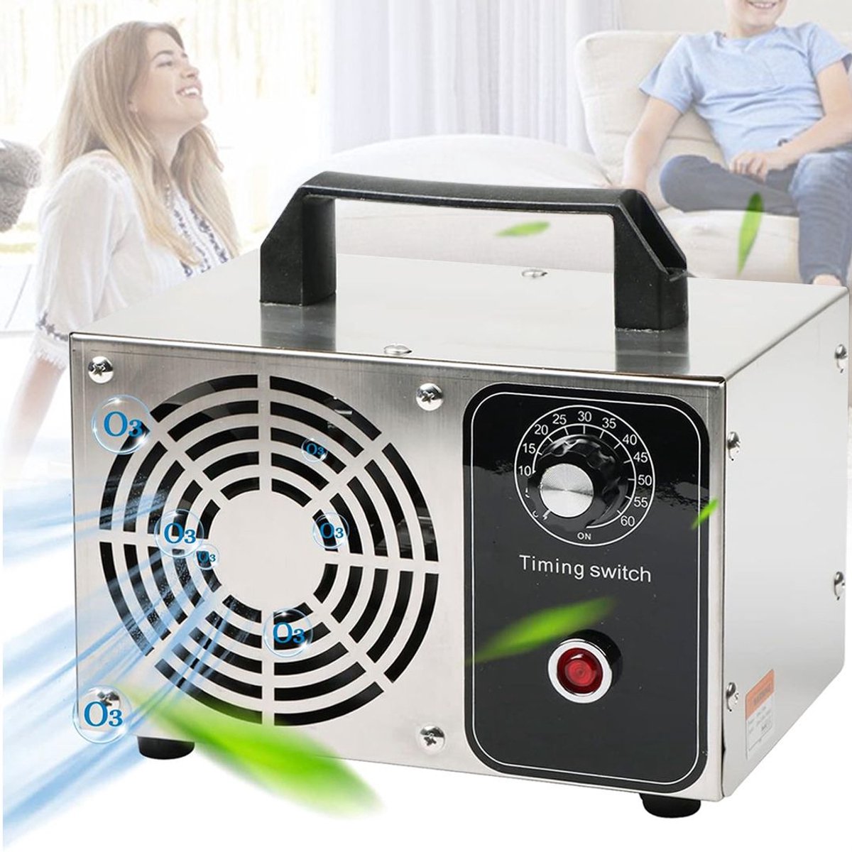 VELTRR® Ozon Generator - Ozon Apparaat - Ozongenerator - Luchtreiniger - Lucht Verschoner - Lucht Sterilisatie