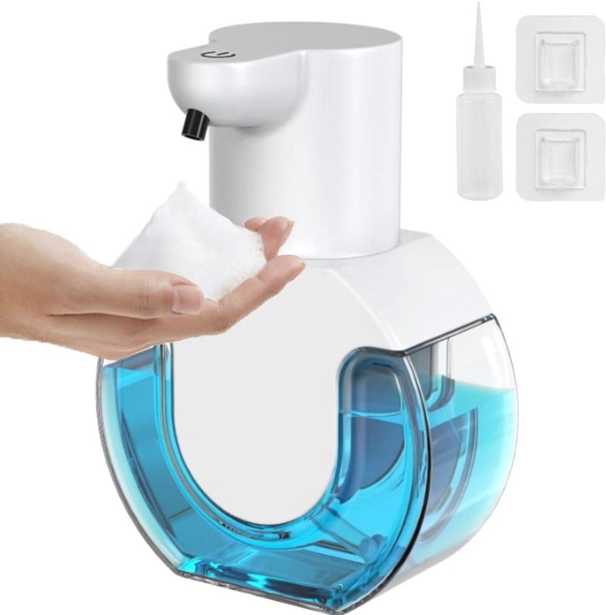 Automatische Contactloze Zeepdispenser - 420 ml - Schuimzeepdispenser voor Badkamer, Toilet, Keuken en Kantoor