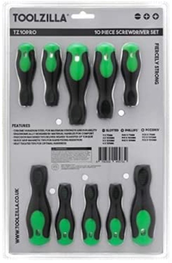 10-delige magnetische schroevendraaierset voor alle toepassingen 3