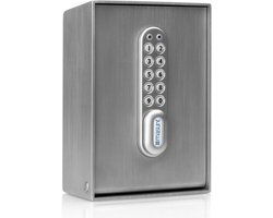 Sleutelkluis met Digitale Code | Innovatieve Online Toegang op Afstand | Massief RVS | Maximaliseer Veiligheid | Weerbestendig | Perfect voor Vakantiehuisjes en Bedrijven