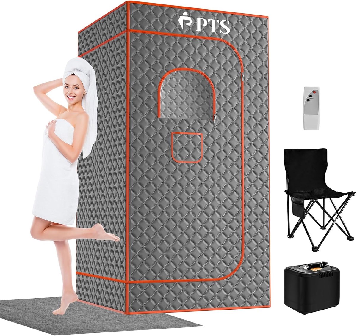 Draagbare Stoomsauna met 3L Stoomgenerator - Thuis Spa en Wellness Tent