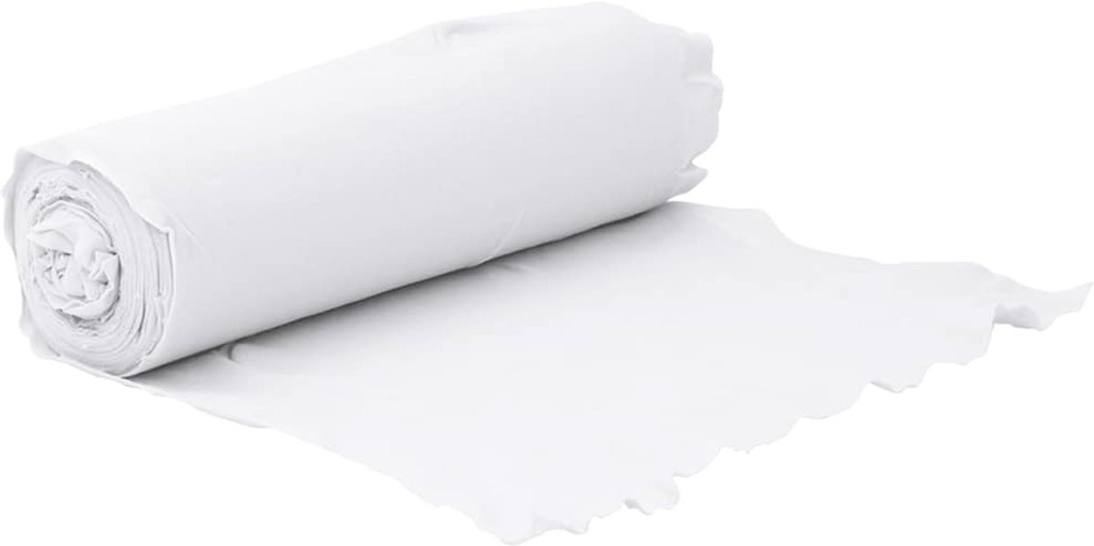 vidaXL - Geotextielmembraan - 1x10 - m - polyestervezel - wit