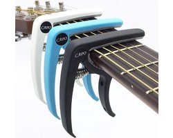 Knaak Gitaar Capo - Deluxe Capo - Zwart - Voor Akoestische, Elektrische en Klassieke Gitaar