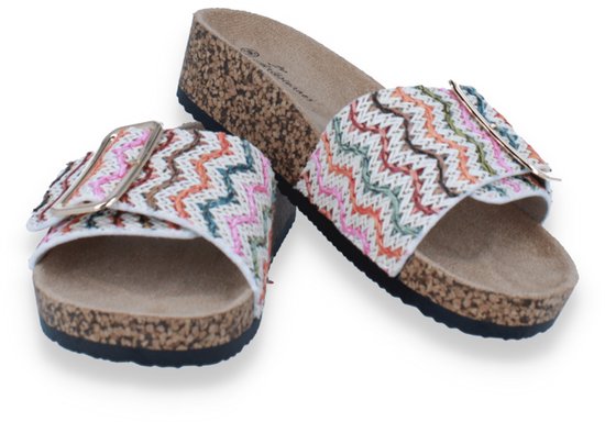 Chaussons Femme Mode-Mania Wit MULTICOLORE 37
